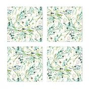 Fable Spring Leaves (MED) (white) 