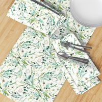 Fable Spring Leaves (MED) (white) 