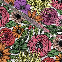 Floral Coloring Book by Angel Gerardo