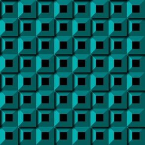 Barnacle Pattern - Turquoise