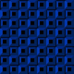 Barnacle Pattern - Blue