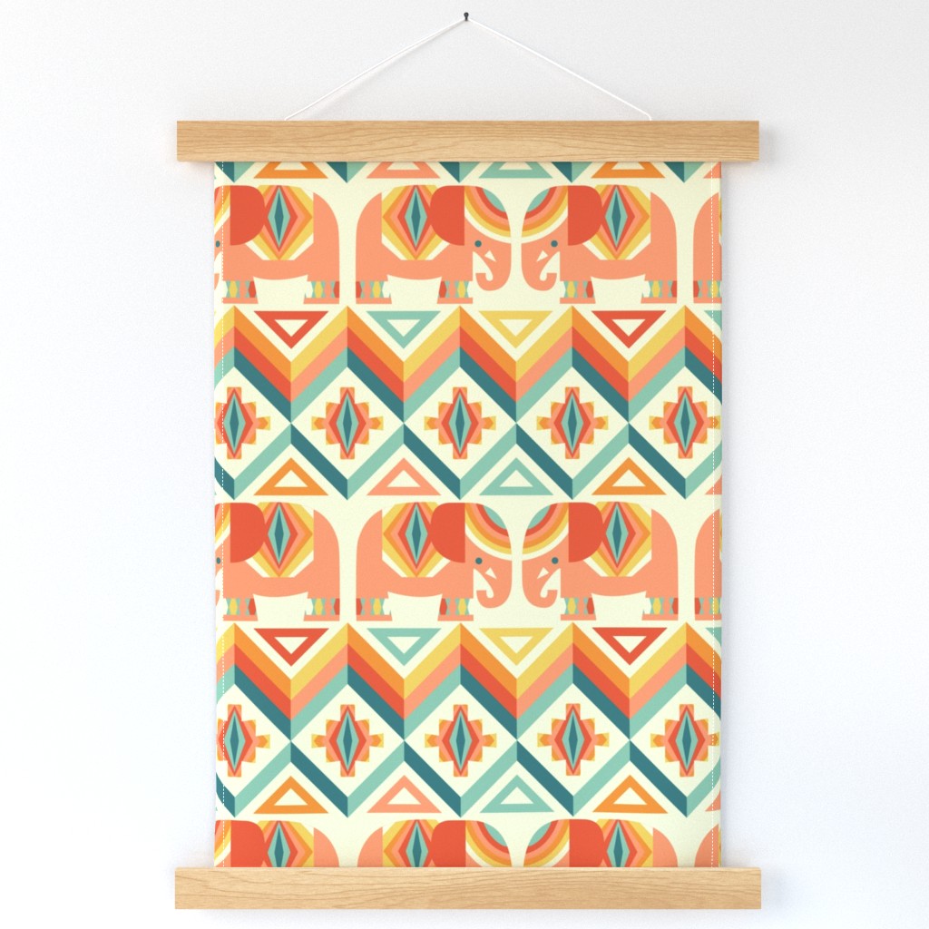 elephant kilim