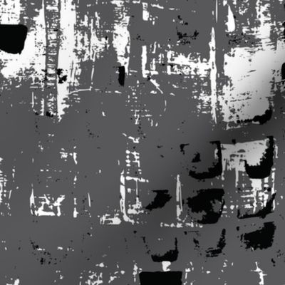 Painted  texture - grey black and white