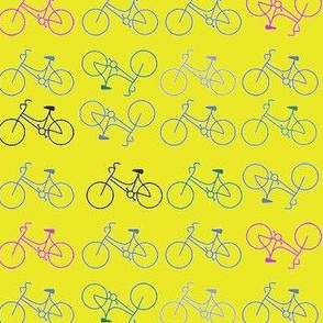 which way bike yellow