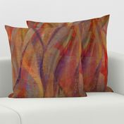 Copper paprika abstract ribbons
