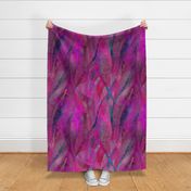 Magenta purple abstract ribbons