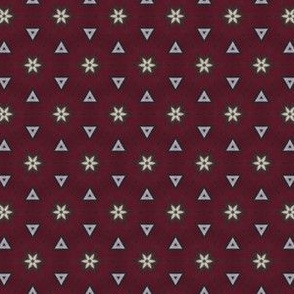 Bordeaux Collection: Stars and Triangles