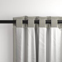 Charcoal and cream stripes - Alhambra collection