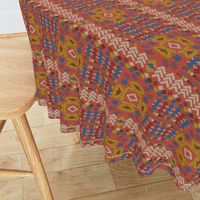 Portakal, Turkish Kilim,  geometric shapes