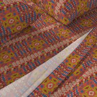 Portakal, Turkish Kilim,  geometric shapes