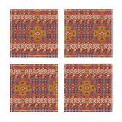 Portakal, Turkish Kilim,  geometric shapes