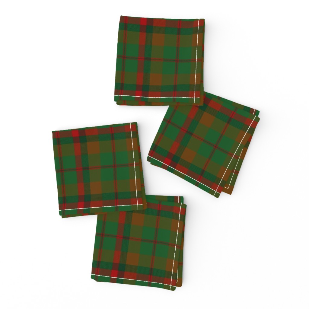 MacNaughton hunting tartan, 6"