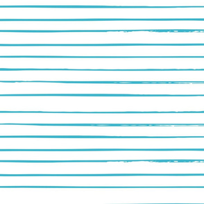 Blue paint stripes