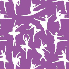 Ballerinas on Purple // Small