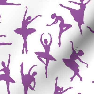 Purple Ballerinas // Large