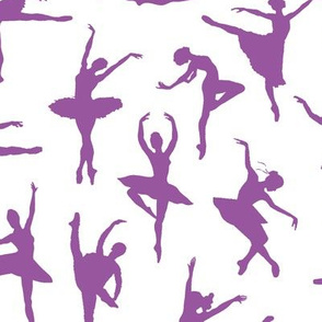 Purple Ballerinas // Large