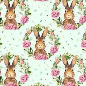 4" 2018 Some Bunny Loves Me /  Minty Green