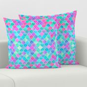 Bright Moroccan Morning - pink, purple, blue