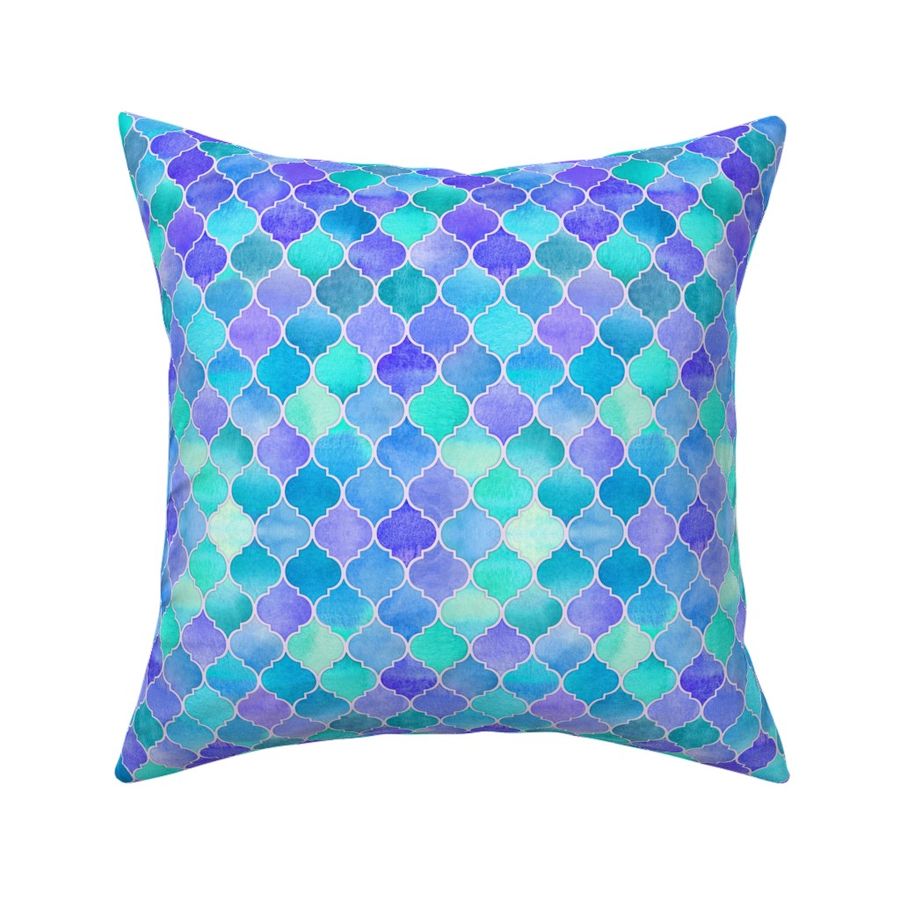 Iridescent Abalone Moroccan - purple, blue, aqua