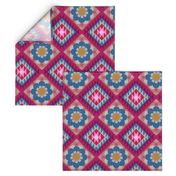 mod floral kilim