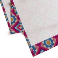 mod floral kilim