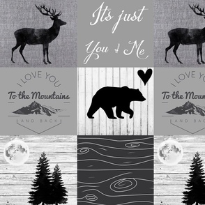 Its just you and me - love you to the mountains - grays