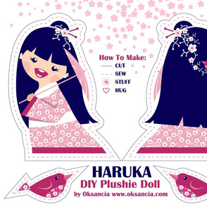 Haruka DIY Plushie Doll Kit