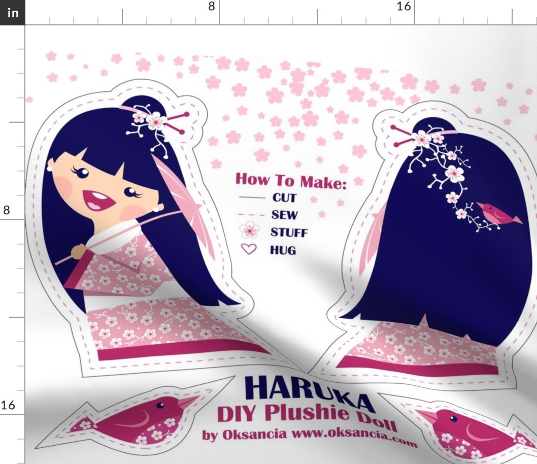 Haruka DIY Plushie Doll Kit