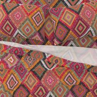 Kilim Diamonds - sugar plum