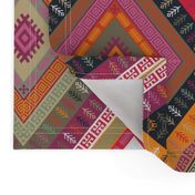 Kilim Diamonds - sugar plum