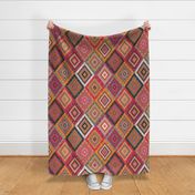 Kilim Diamonds - sugar plum