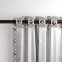 kilim cross and diamond