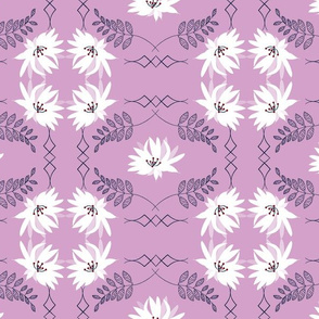 Serenity Blush, Orchid Navy Limited Color Palette