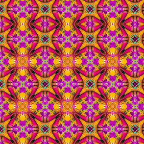 Kitty Batik Kaleidoscope 