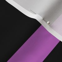 Very Broad Gray Pink Purple Stripe