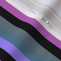 Black Gray Purple Pink Stripe