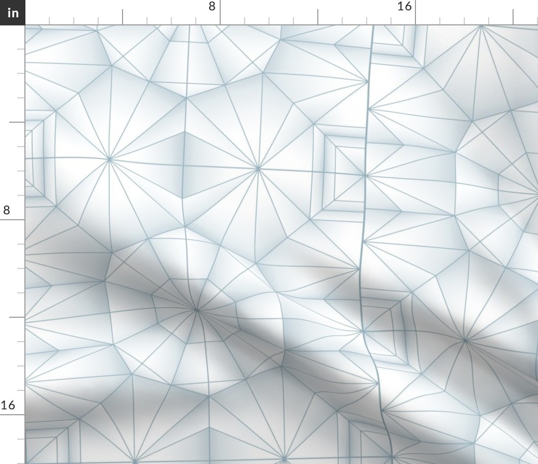 origami folding pattern round