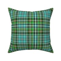 Blue green complex classic plaid by Su_G_©SuSchaefer