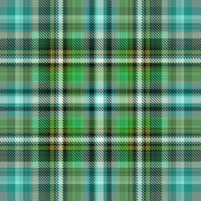 Blue green complex classic plaid by Su_G_©SuSchaefer