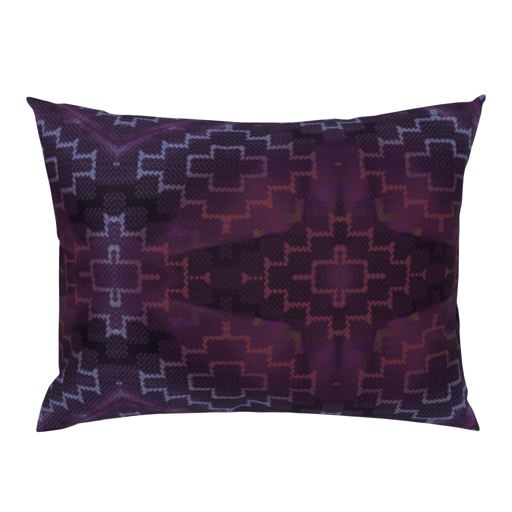 Dark purple kilim