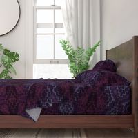 Dark purple kilim