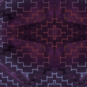 Dark purple kilim