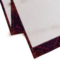 Dark red kilim