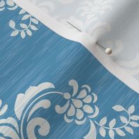 Damask Texture Blue