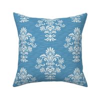 Damask Texture Blue