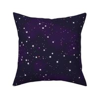 starry purple sky