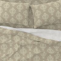 Damask Texture Beige