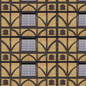 tudor pattern wall 