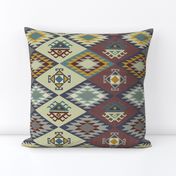  Diamond Kilim - Earth - Texture