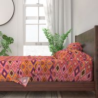   Diamond Kilim - Pink - Texture